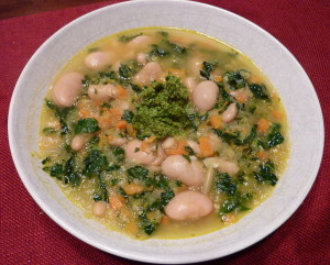 Tuscan Bean Soup with Kale